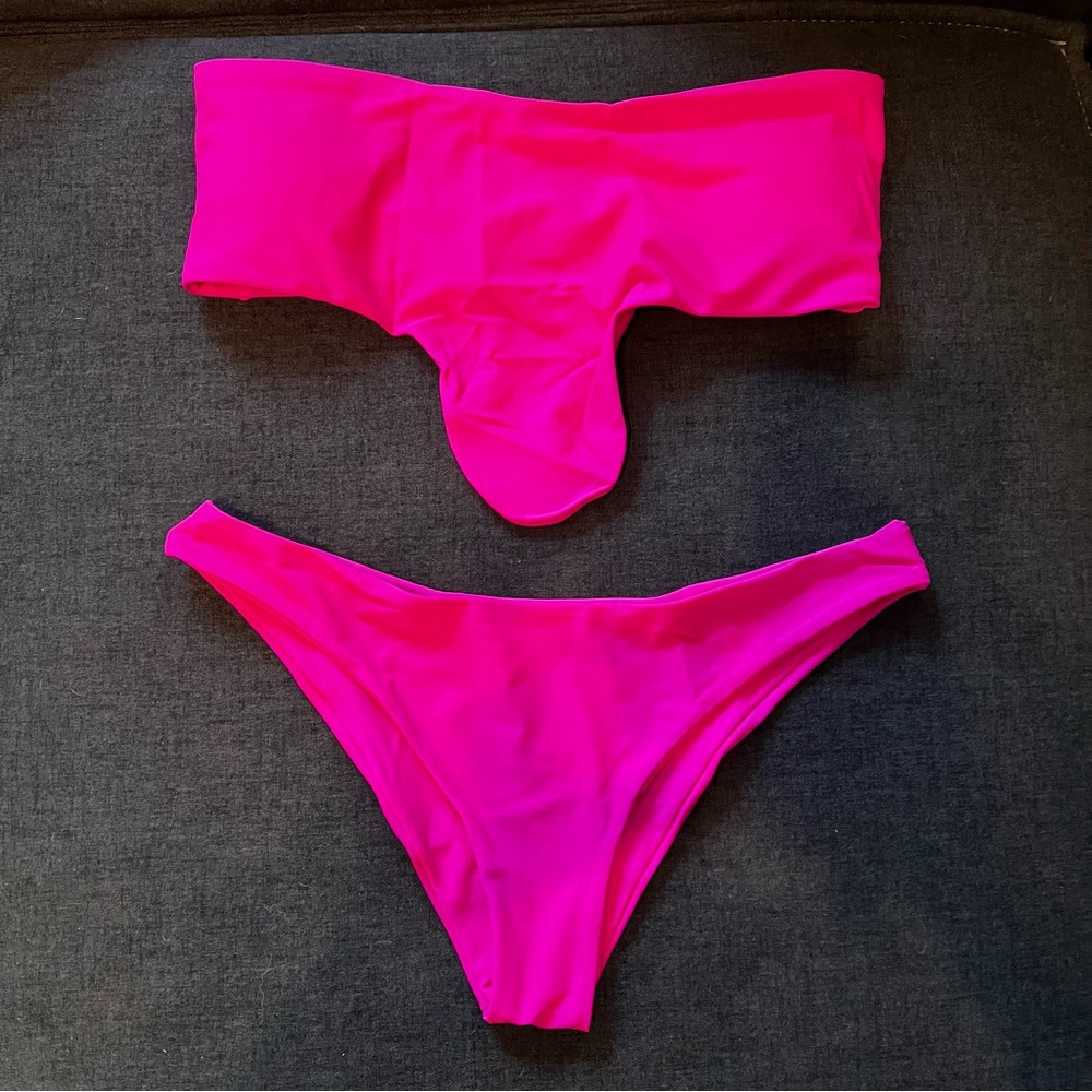 Hot Pink Swimsuit